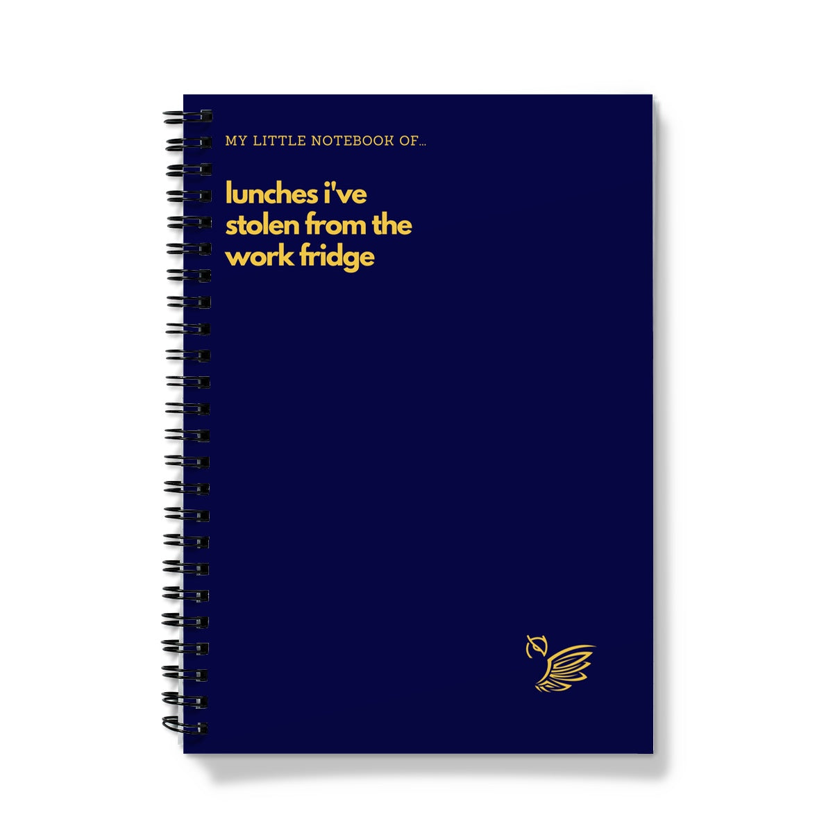 My Little Notebook Of... Lunches I've Stolen From The Work Fridge Notebook
