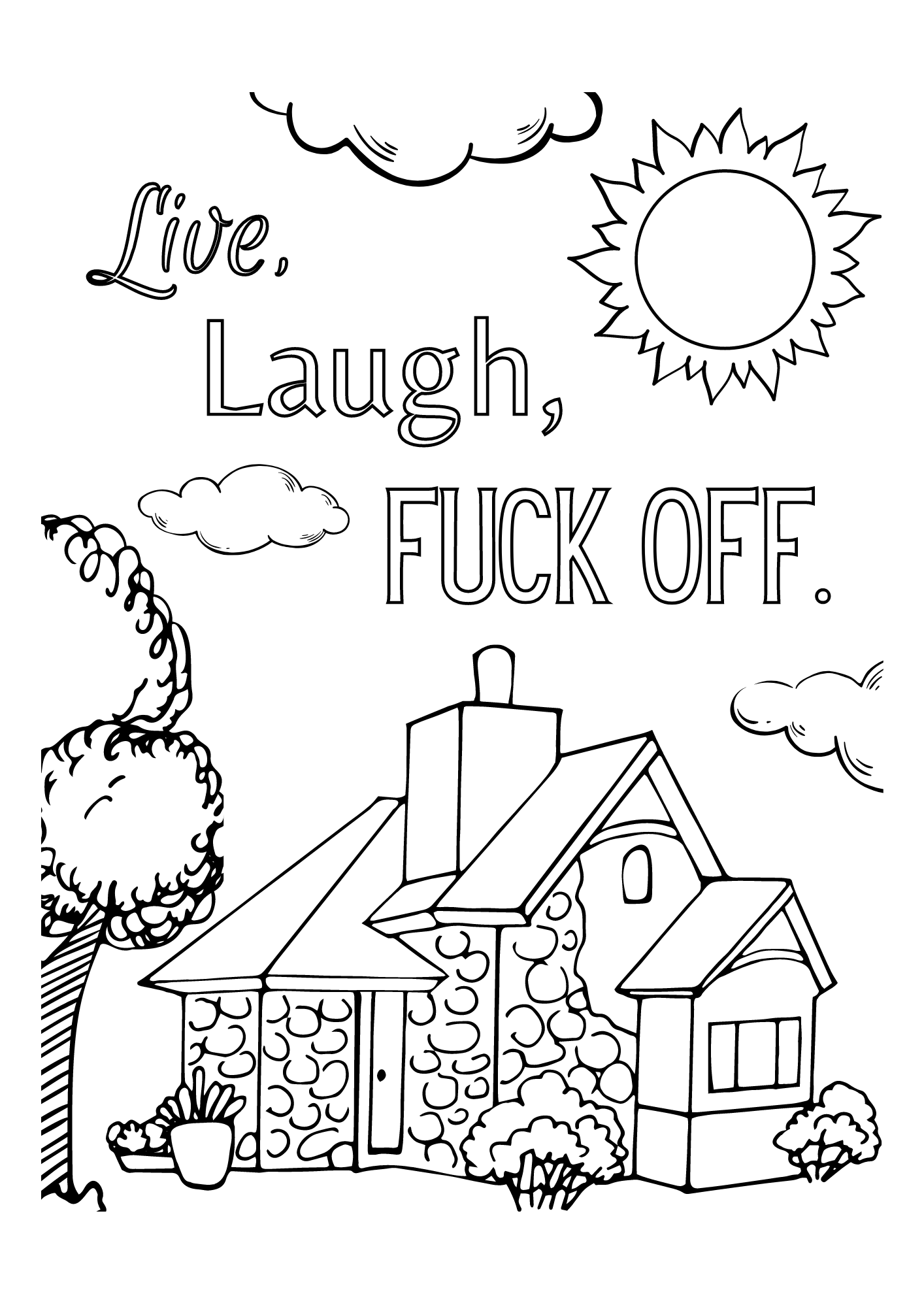 FFS - A Swear Word Colouring Book for Adults