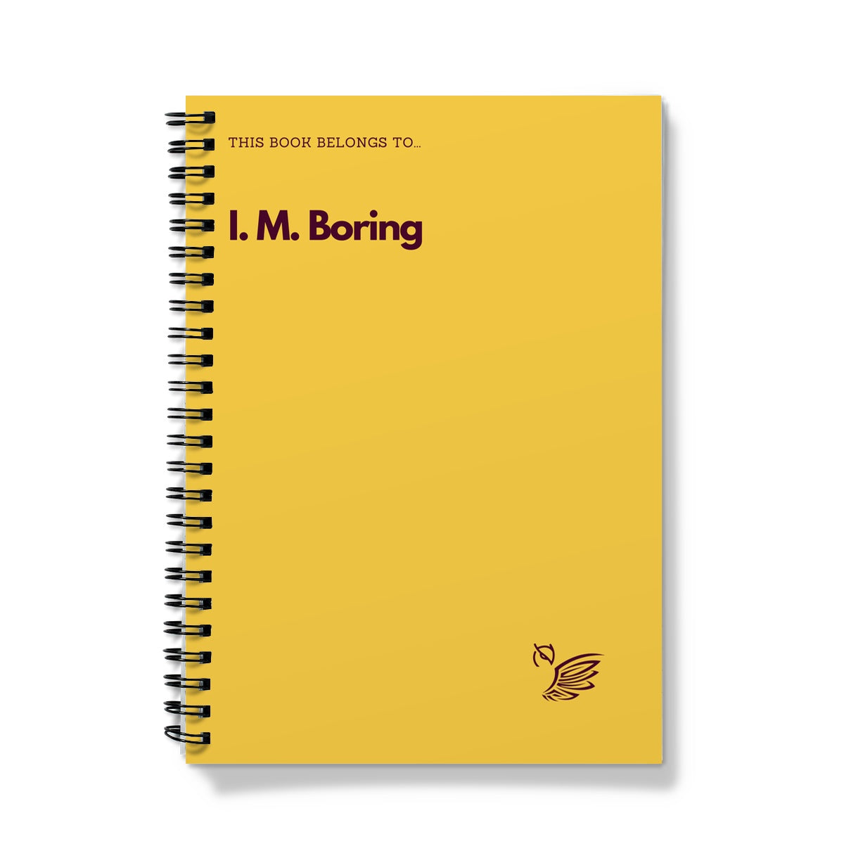 I.M Boring Notebook | Funny Adult Sarcastic Notebook Rude Gift For Work ...