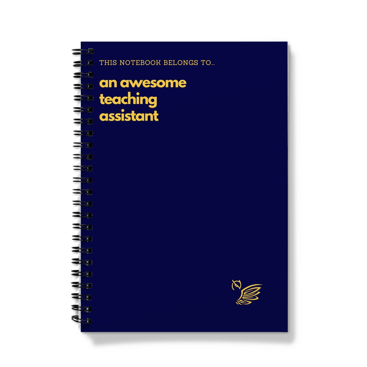 This Book Belongs To... An Awesome Teaching Assistant - Blue Notebook
