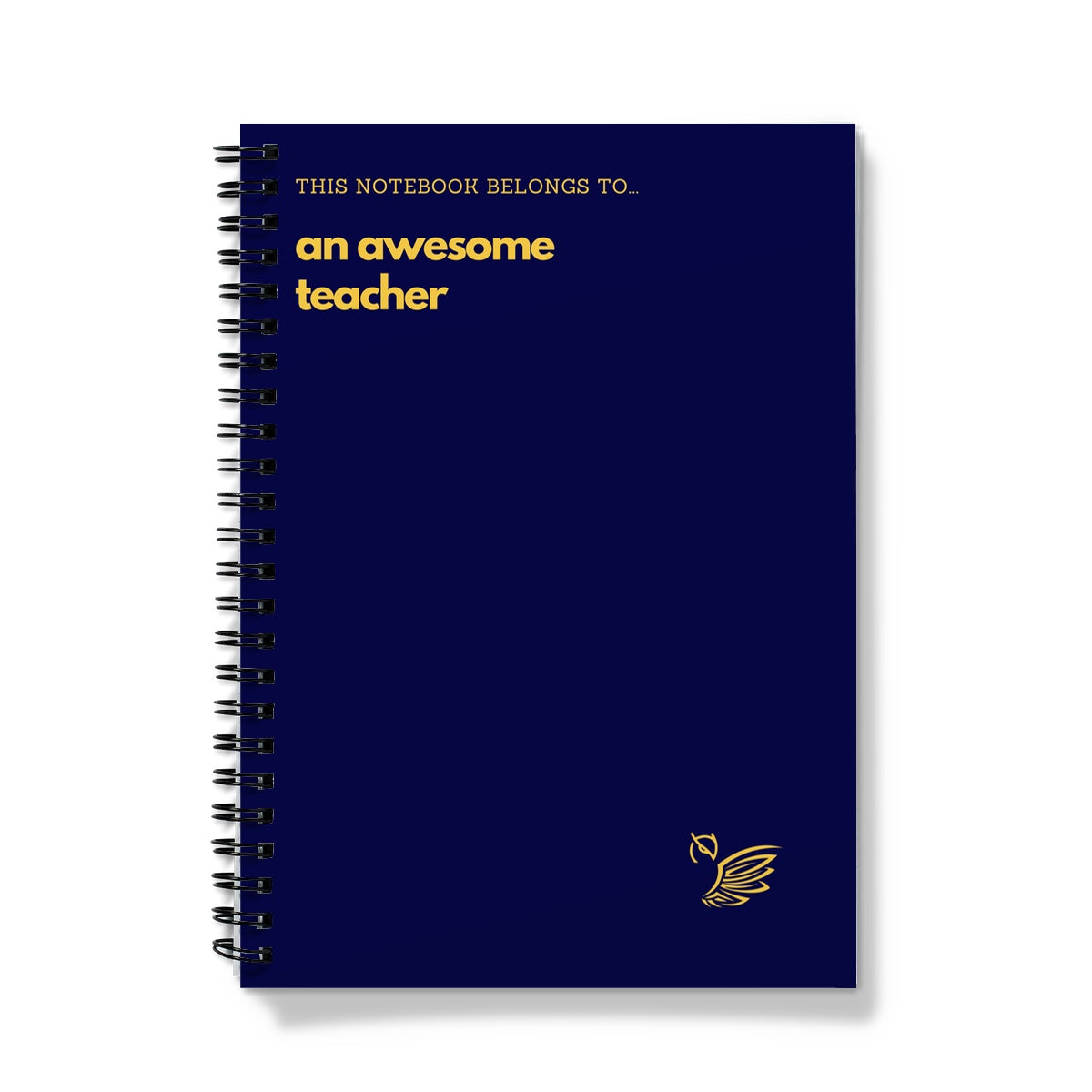 This Book Belongs To... An Awesome Teacher - Blue Notebook