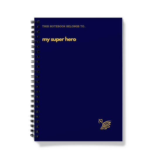 This Notebook Belongs To... My Super Hero - Blue Notebook